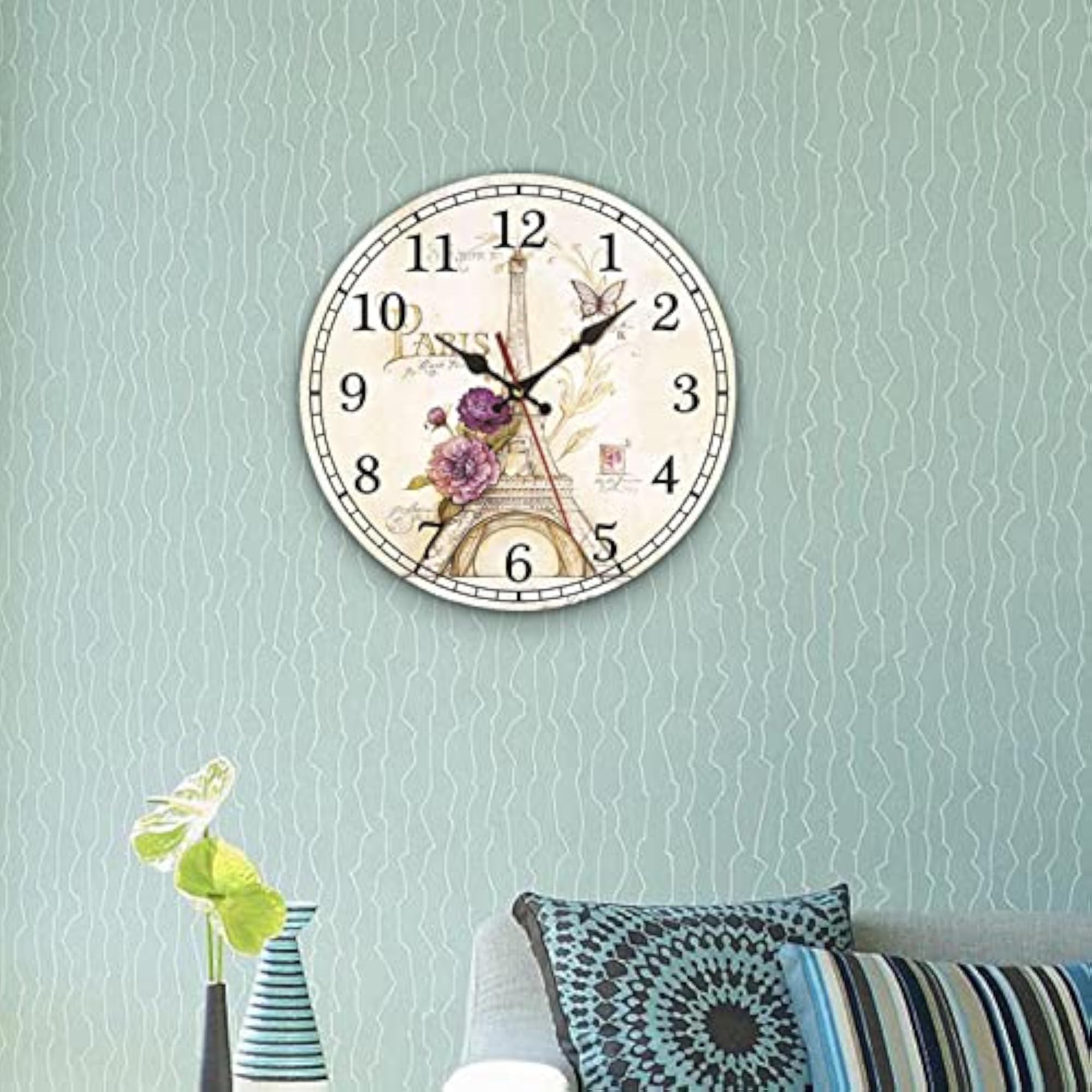 Wood Wall Clock Decorative Quartz Clocks